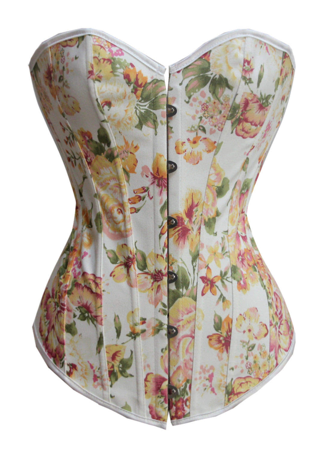 Floral Fantasy Burlesque Corset